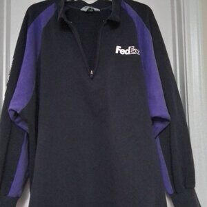 FedEx Stan Herman Quarter Zip Pullover